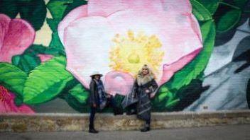 A walkable community full of colors.