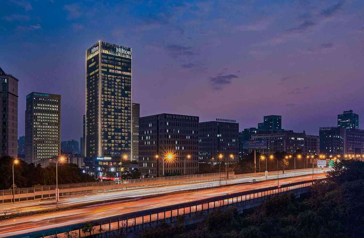 重慶, CNにおけるHilton Chongqing Liangjiang New Area 