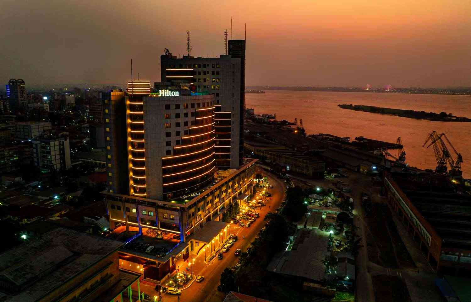 Kinshasa, CD 的 Hilton Kinshasa