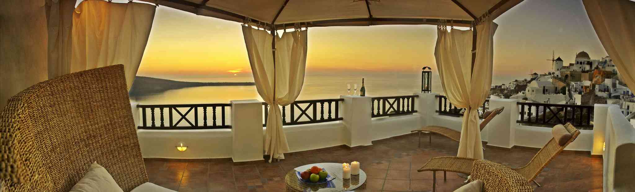 Oia Castle Luxury Suites à Santorini, GR