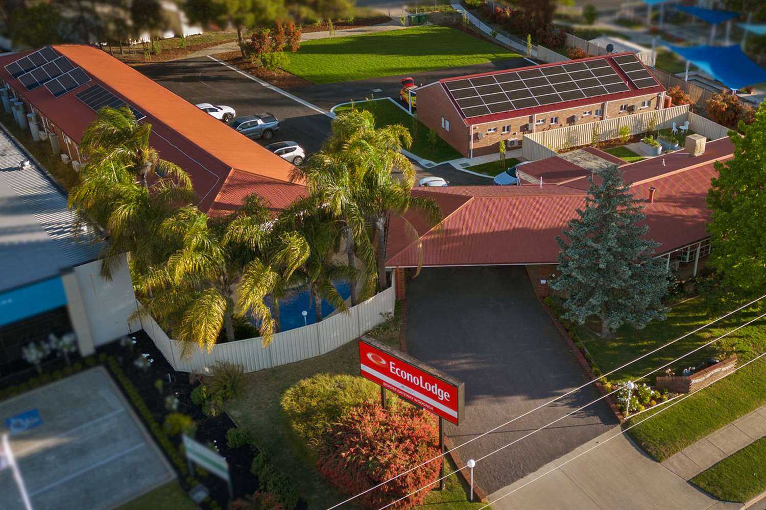 Murray East, AUにおけるEcono Lodge Border Gateway Wodonga 