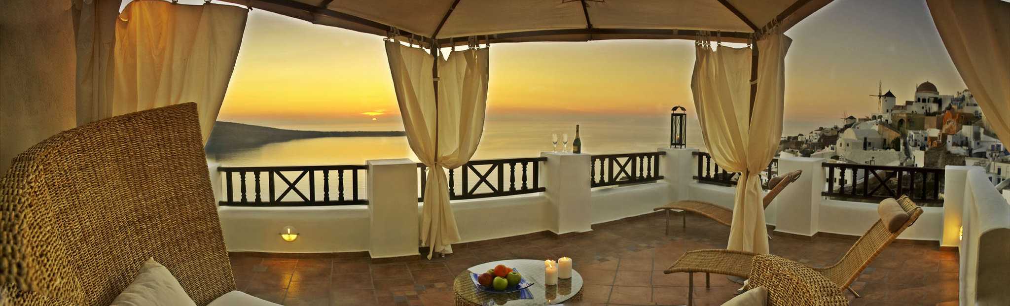 Oia Castle Luxury Suites i Santorini, GR