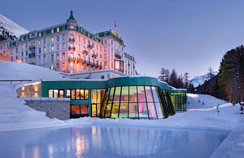 Grand Hotel Kronenhof в Pontresina, CH