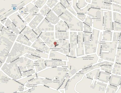 Hotel Giovanni Giacomo à Teplice, CZ