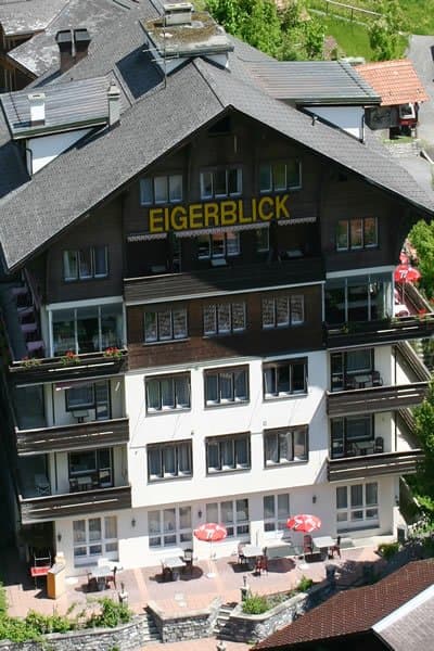 Hotel Eigerblick в Grindelwald, CH