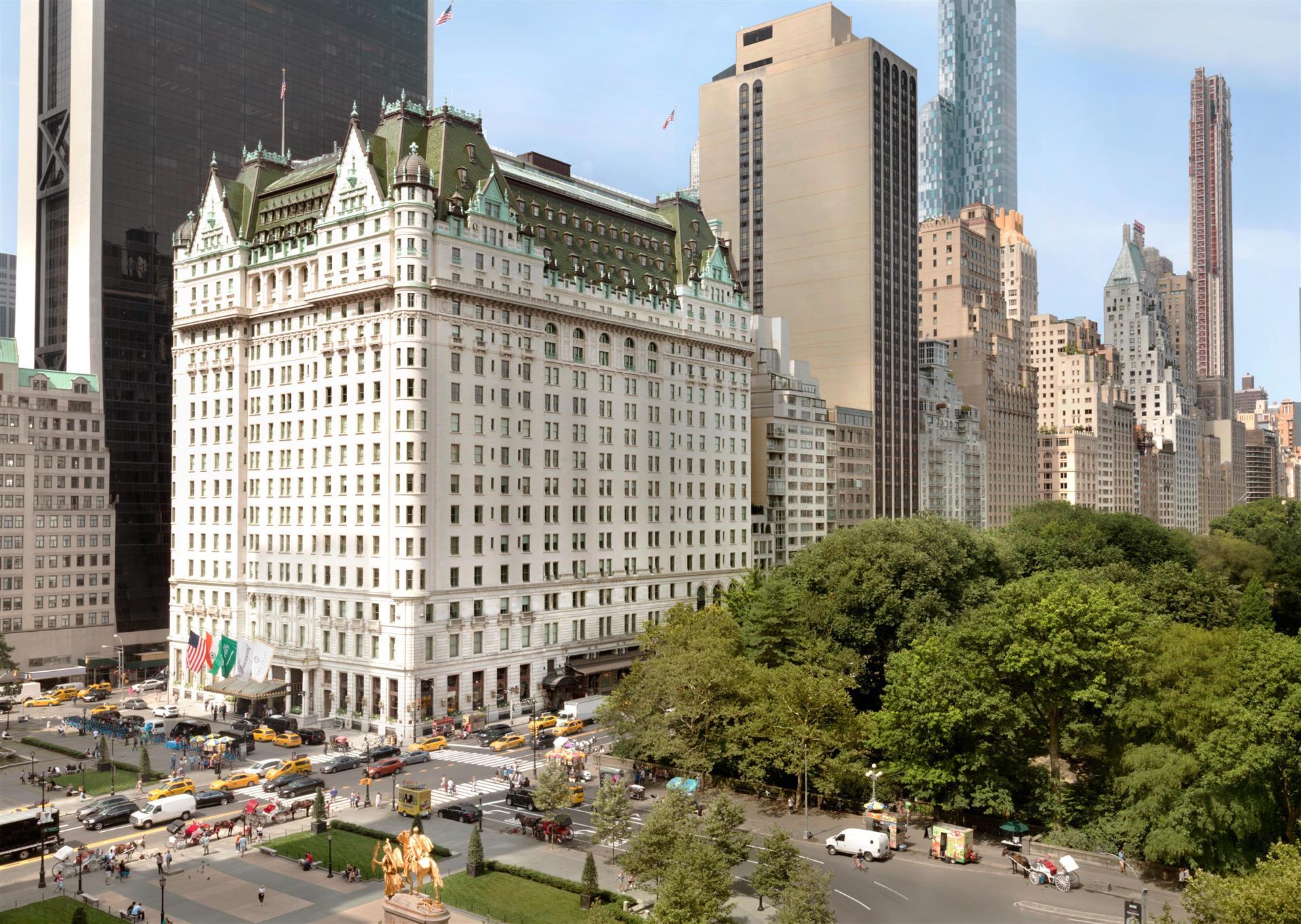 The Plaza Hotel in New York, NY