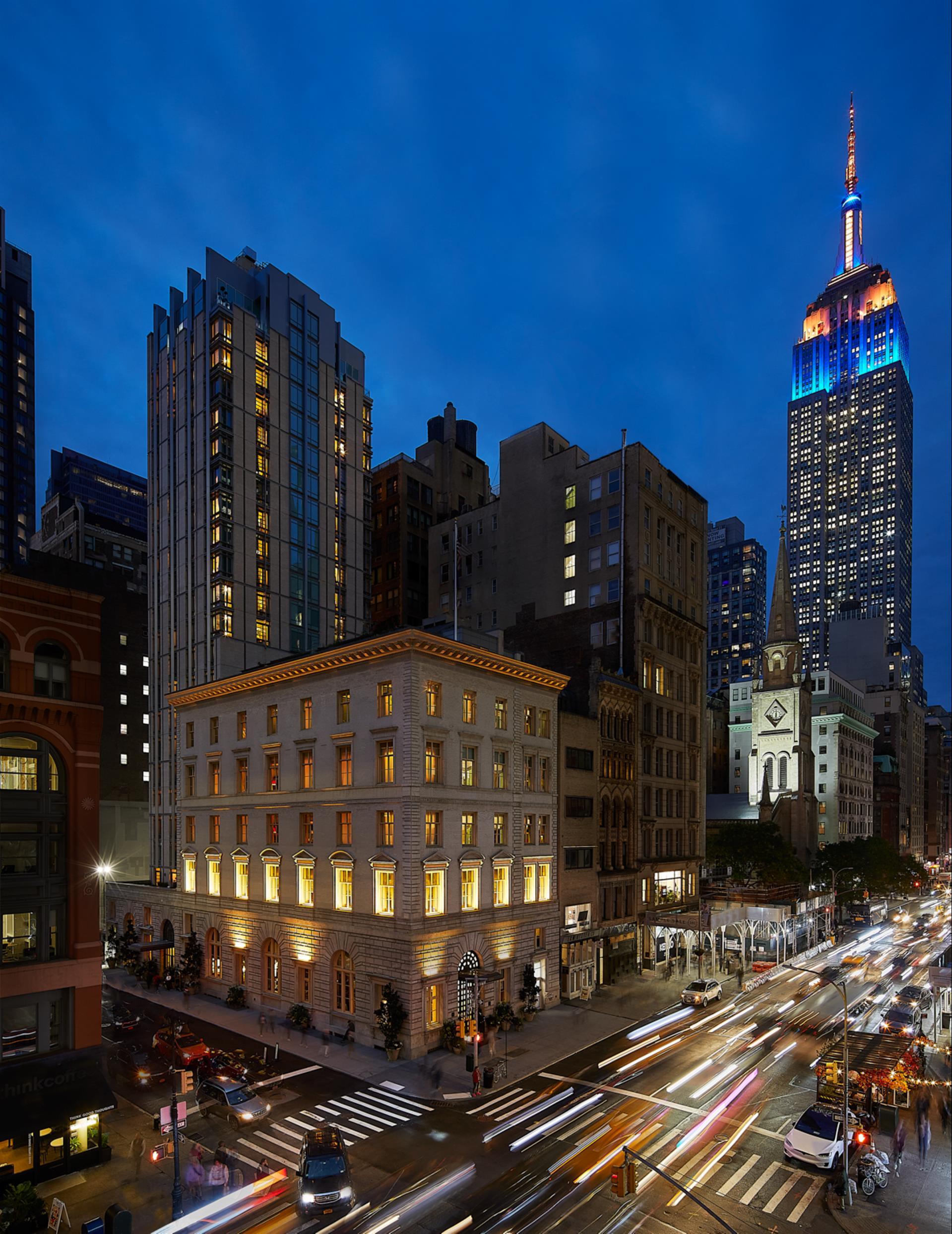 The Fifth Avenue Hotel in New York, NY