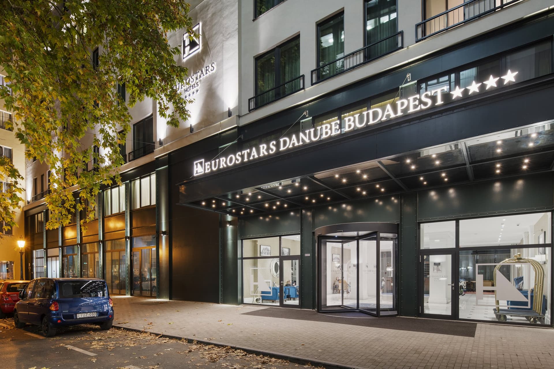 布达佩斯, HU 的 Eurostars Danube Budapest