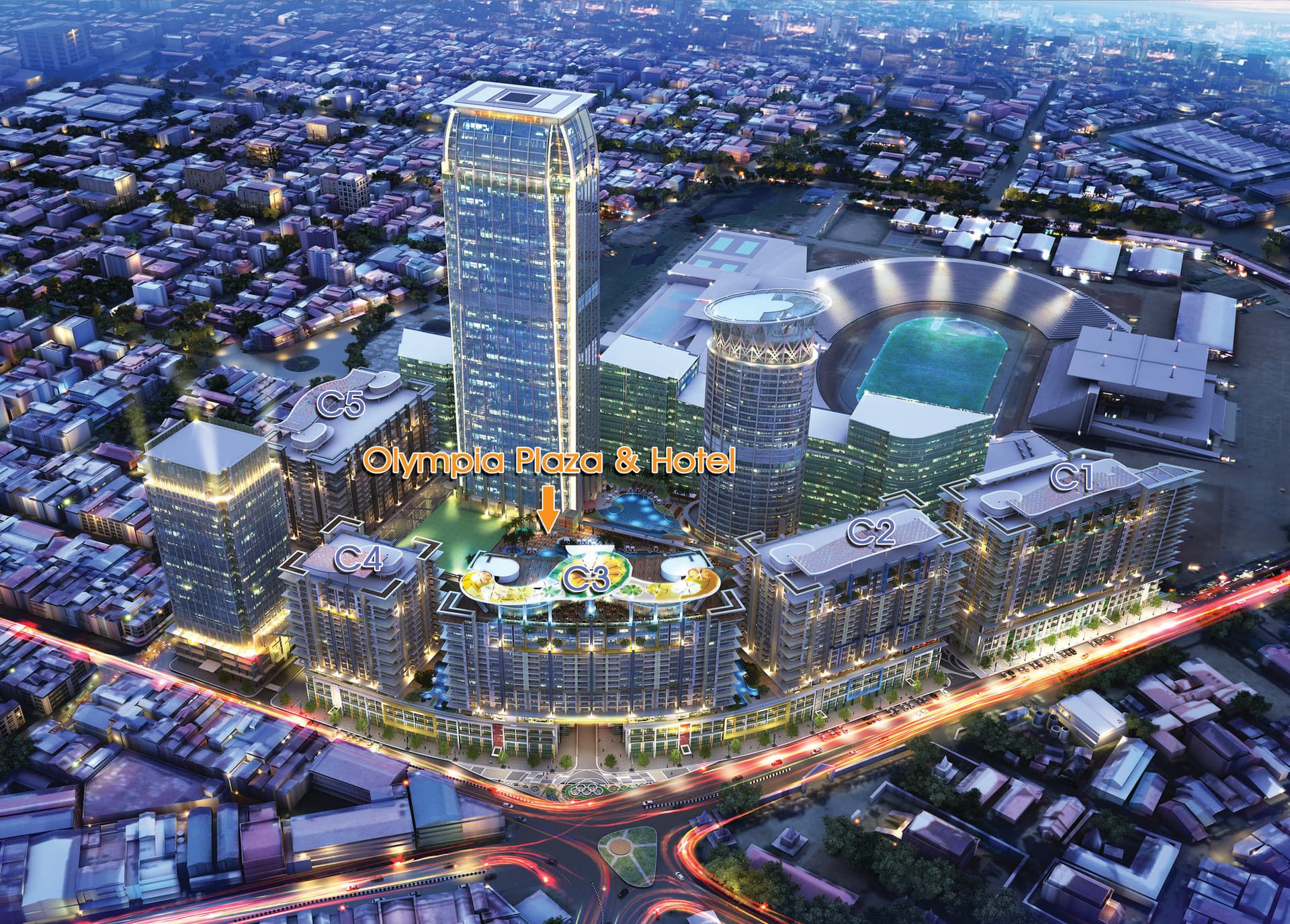 Olympia City Hotel by Dara ใน Phnom Penh, KH