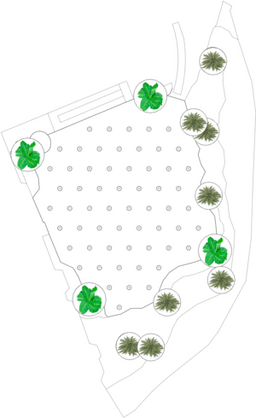 โต๊ะกลมแบบ Cocktail