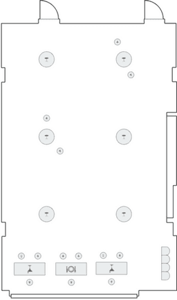 Kokteyl yuvarlak masa