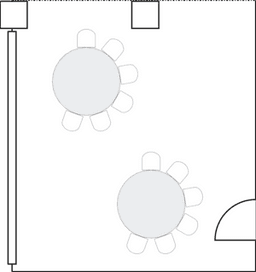 Semicírculos crecientes (Cabaret)