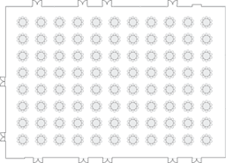 โต๊ะกลมแบบ Banquet