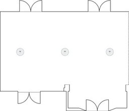 En mesitas de cóctel circulares