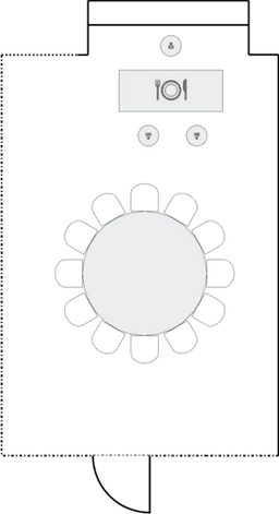 Banket yuvarlak masa