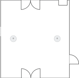 Mesas redondas de coquetel