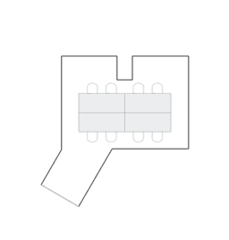 Configuração de sala de reuniões
