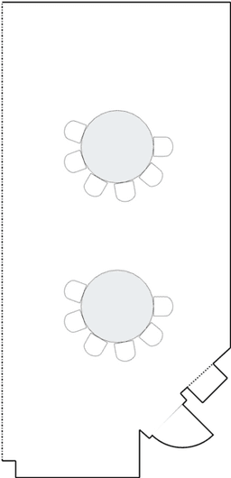 Semicírculos crecientes (Cabaret)