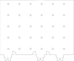 En mesitas de cóctel circulares