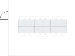 Configuração de sala de reuniões