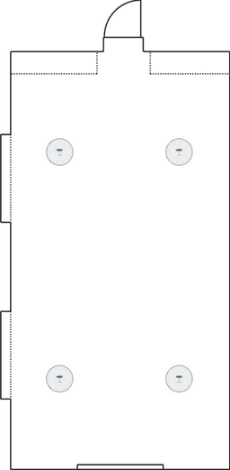 โต๊ะกลมแบบ Cocktail