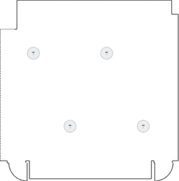 En mesitas de cóctel circulares