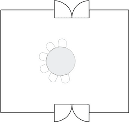 Semicírculos crecientes (Cabaret)