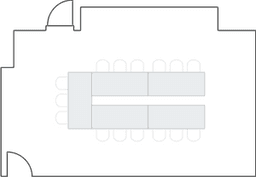 П-образная рассадка