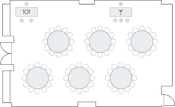 Банкетные круглые столы