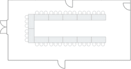 П-образная рассадка