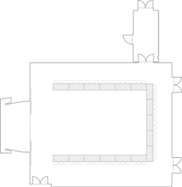 П-образная рассадка