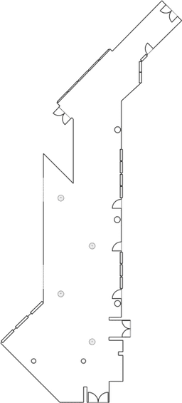 En mesitas de cóctel circulares