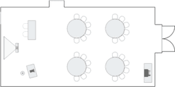 Semicírculos crecientes (Cabaret)