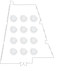 Semicírculos crecientes (Cabaret)