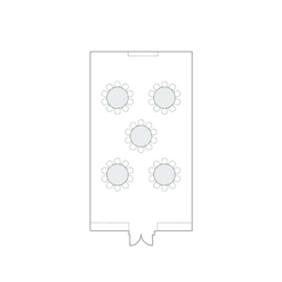 โต๊ะกลมแบบ Banquet