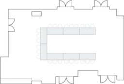 П-образная рассадка