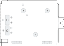 Kokteyl yuvarlak masa