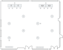 โต๊ะกลมแบบ Cocktail