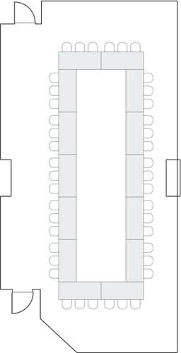 Ferro di cavallo chiuso