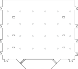 En mesitas de cóctel circulares