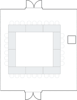 Ferro di cavallo chiuso