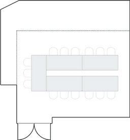 П-образная рассадка