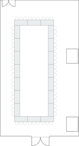 Ferro di cavallo chiuso