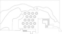 Mesas redondas de banquete