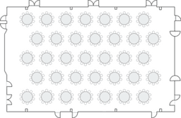 Banket yuvarlak masa