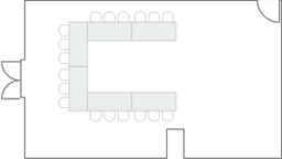 П-образная рассадка