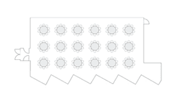 Banket yuvarlak masa