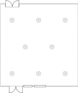 โต๊ะกลมแบบ Cocktail