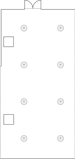En mesitas de cóctel circulares