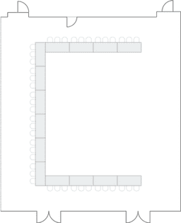 П-образная рассадка